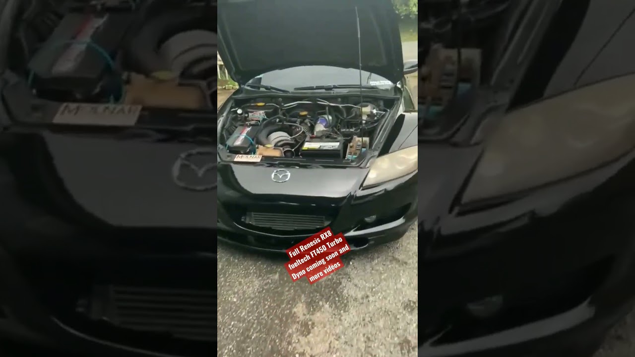 Full Renesis Idle RX8 Fueltech Turbo Street tuned Remote Veterano Tech Racing