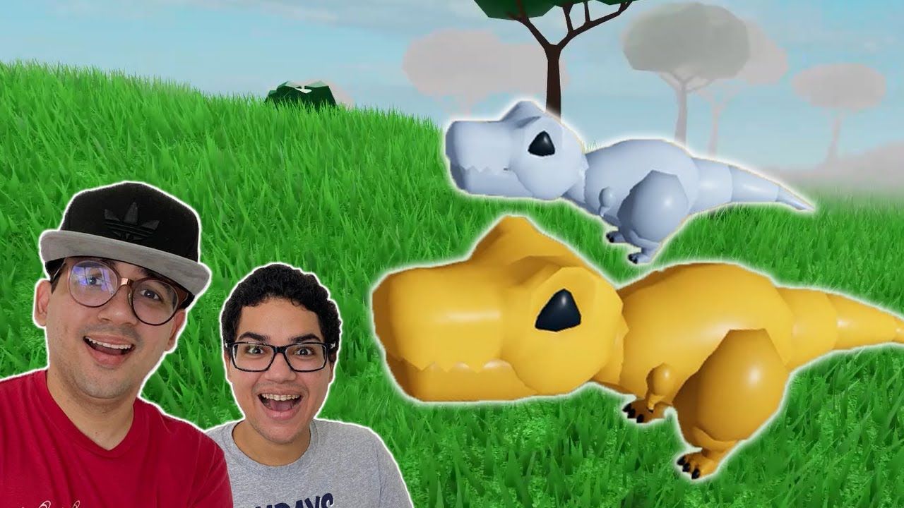 VIRAMOS FILHOTES DE T-REX NO MUNDO DOS DINOSSAUROS BEB&Ecirc;S!!!