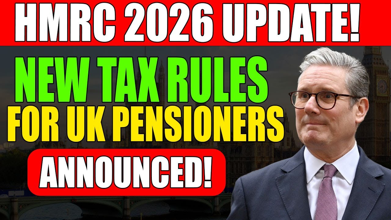 💷 Обновление HMRC за 2026 год: объявлено новое налоговое правило для пенсионеров Великобритании!