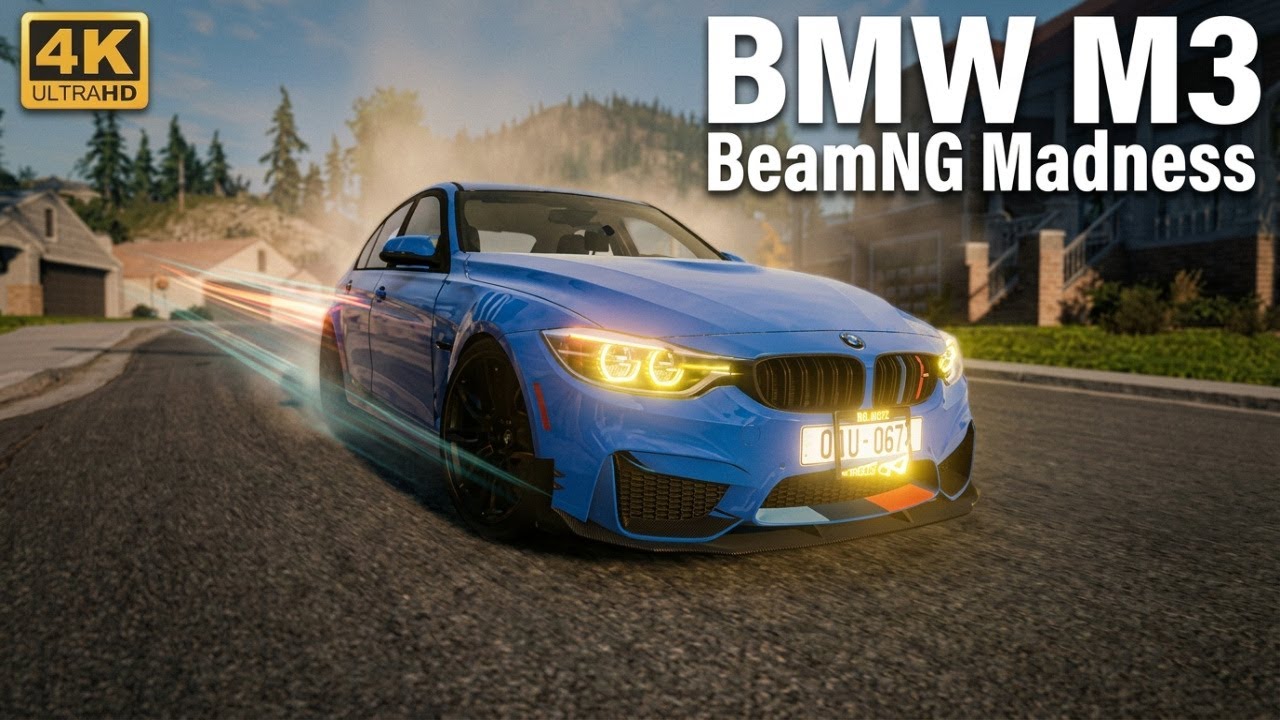 BMW F80 M3 - BeamNG drive | Cruise Gameplay
