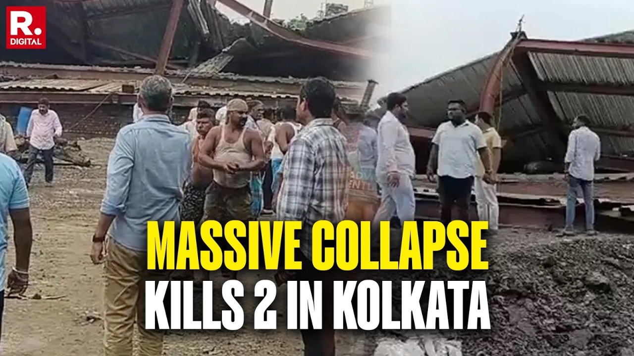Kolkata Tragedy: 2 Dead, Workers Trapped In Horrific Taratala Factory Collapse