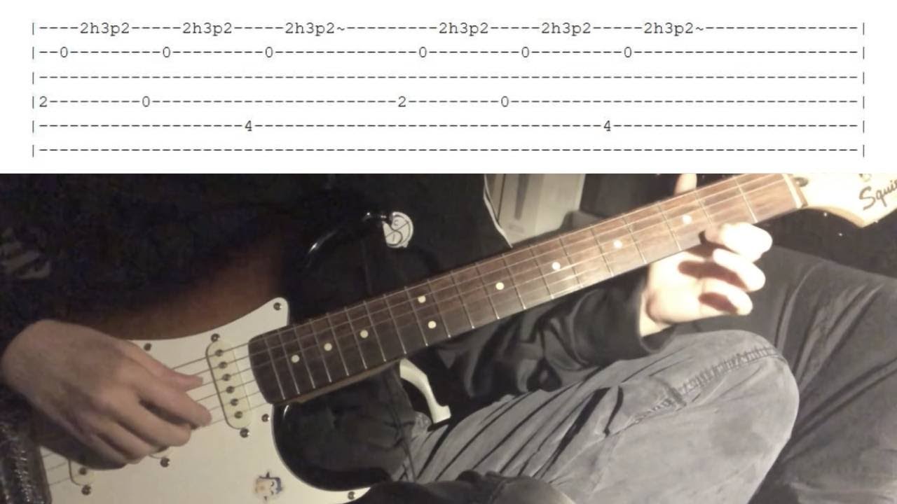 [GUITAR TAB] Black Sorrow | Alien Stage