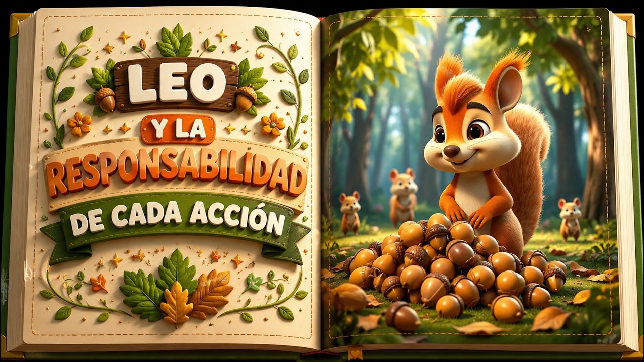 ¡Leo Aprende a Ser Responsable!  Cuento Infantil con Moraleja  Cuento para Niños para Dormir