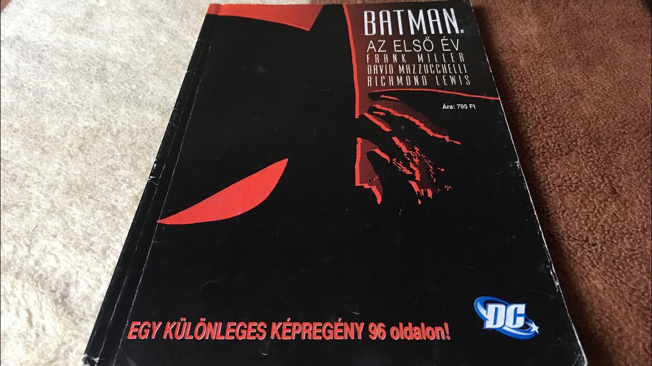 BATMAN: Az első év képregény bemutató