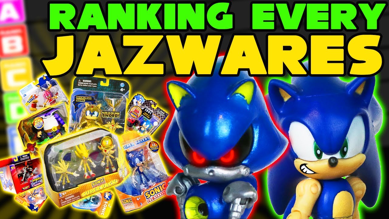 RANKING EVERY JAZWARES SONIC FIGURE [GOAL RING]