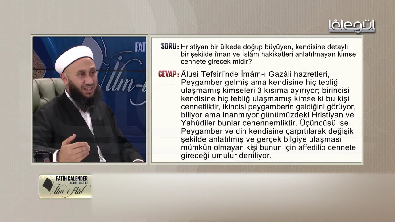 52-Hristiyan bir ülkede büyüyen, kendisine îmân hakîkatleri anlatılmayan kişi cennete girer mi?