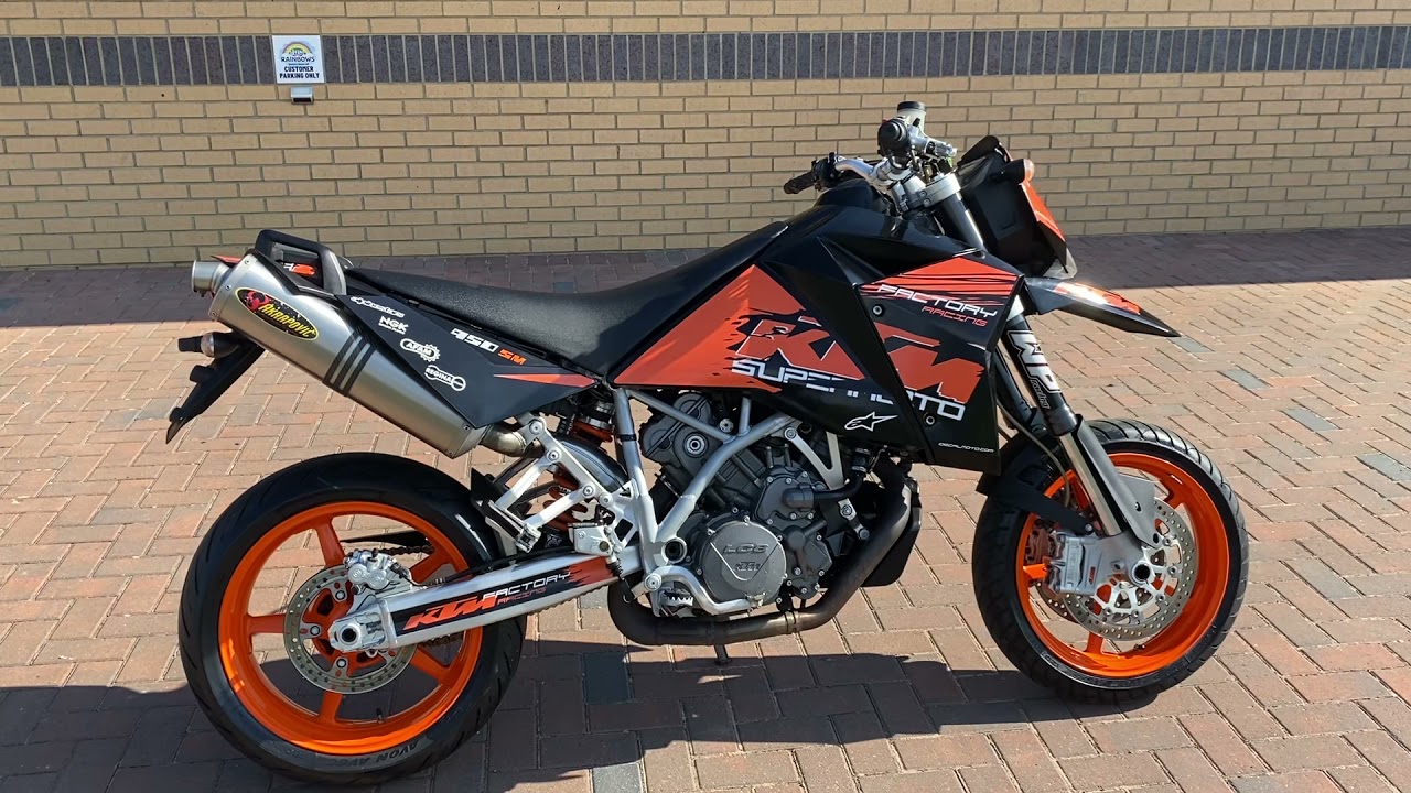 KTM 950 Supermoto, 07/07 - 17/9/21