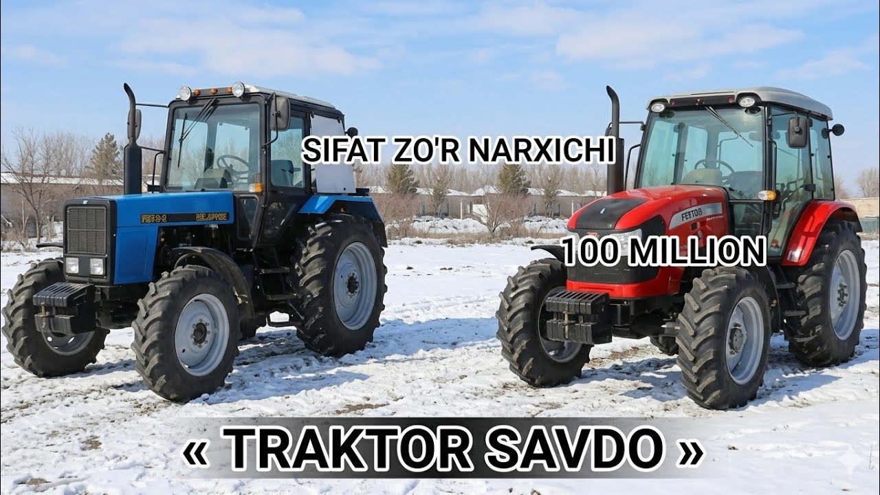 🚜 TRAKTOR NARXLARI ARZONLADI! 2026 5-FEVRAL HOLATI YANGI TAKLIFLAR😯🔥