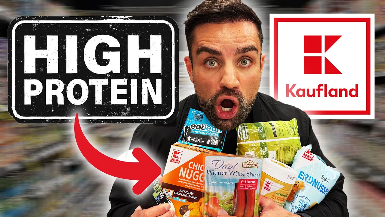 Top 20 PROTEIN Produkte im Kaufland (für Diät & Muskelaufbau)