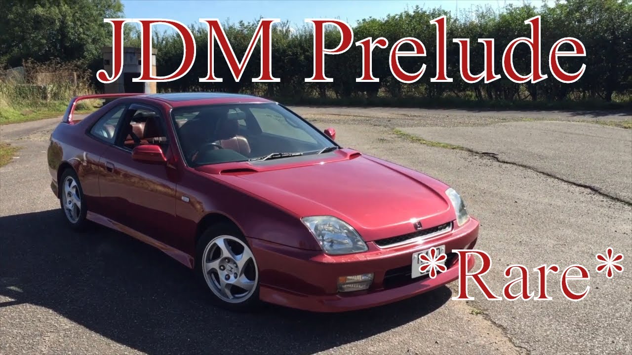 Walk round Review:  Rare Honda Prelude JDM SiR Si-R H22a. Similar to Type S & S Spec