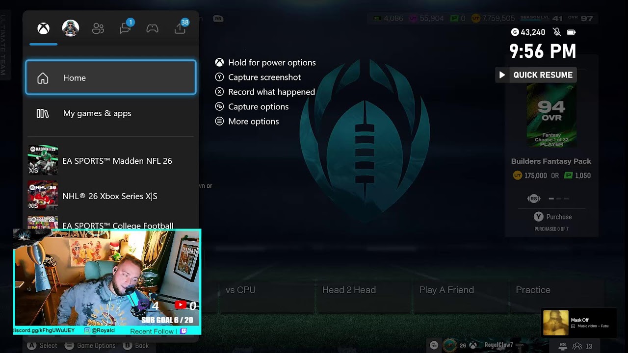 🔥 99 OVR EAGLES TE TAKEOVER! Free Agency = W?! | Join the Community !discord (Landscape Stream)