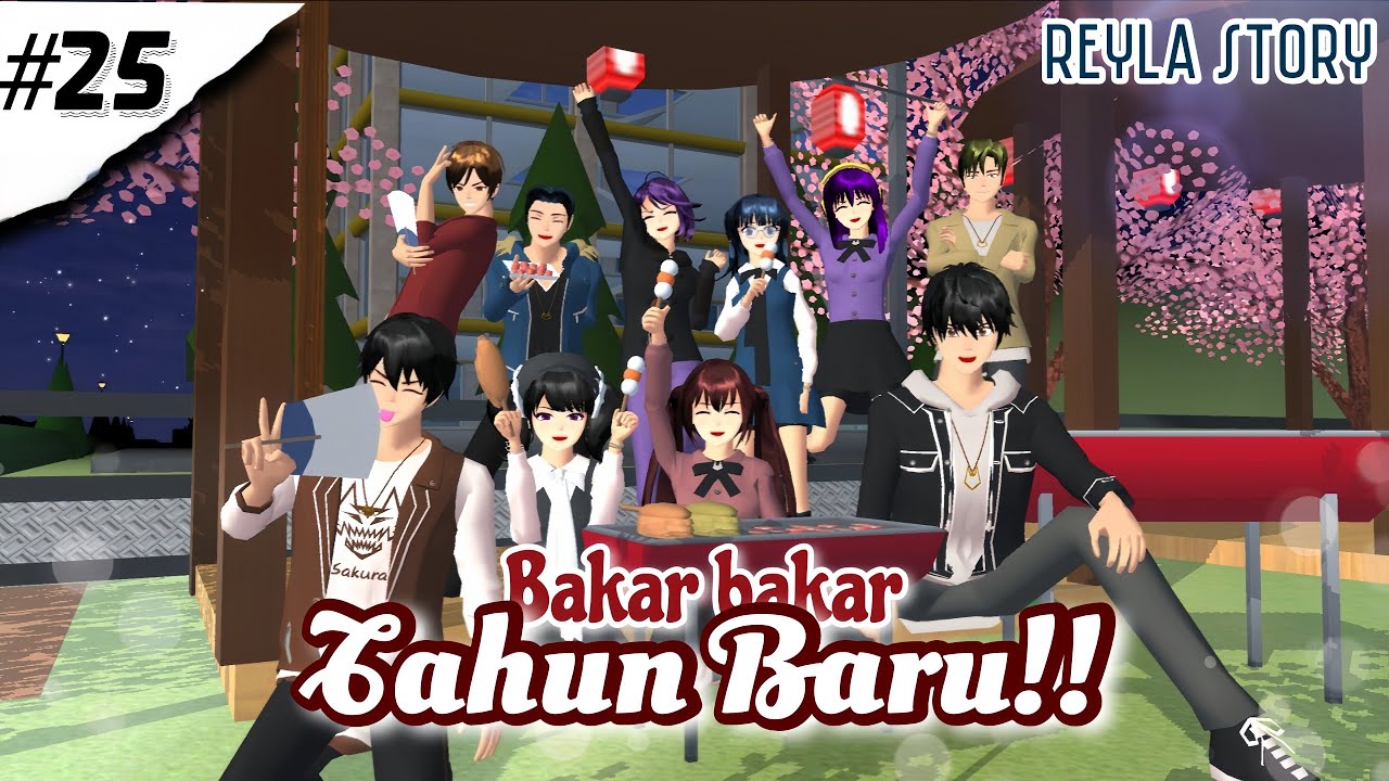 REYLA STORY #25 [Happy New Year 2026] ||DRAMA SAKURA SCHOOL SIMULATOR