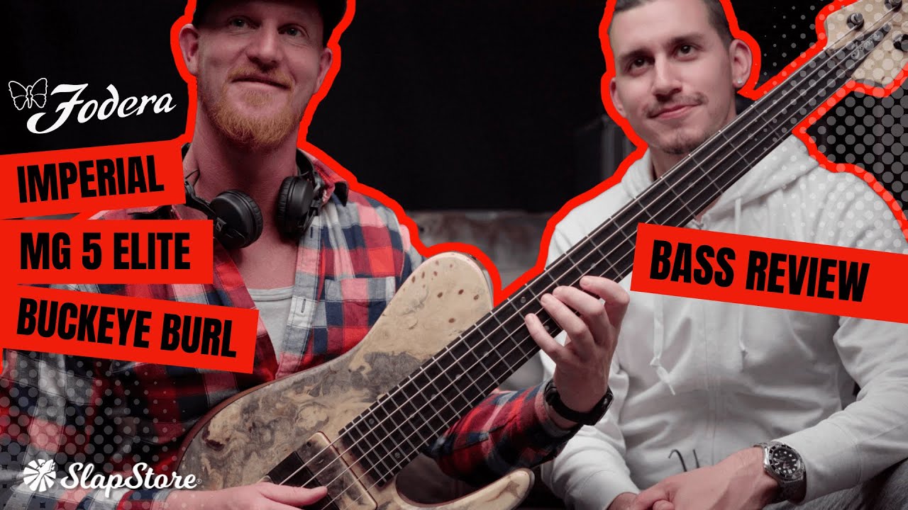 Bass Review: Fodera Imperial 5 MG Buckeye Burl (ft. @DavidVause & @Houmannbass)