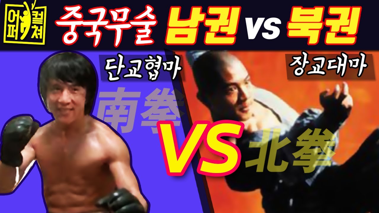 중국무술[남권 VS 북권] 본격분석│장교대마 단교협마