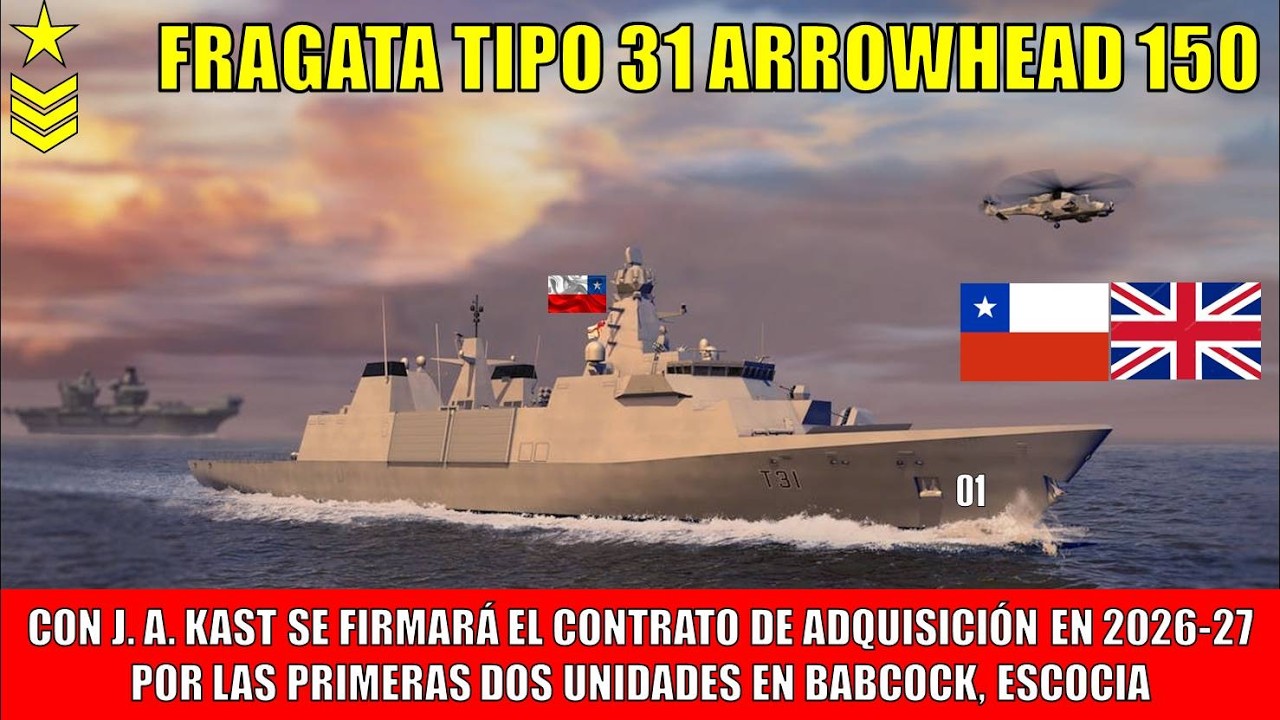T1E217 Fragatas tipo 31 Arrowhead 150 serán la primera gran compra del MinDef durante Kast #armada