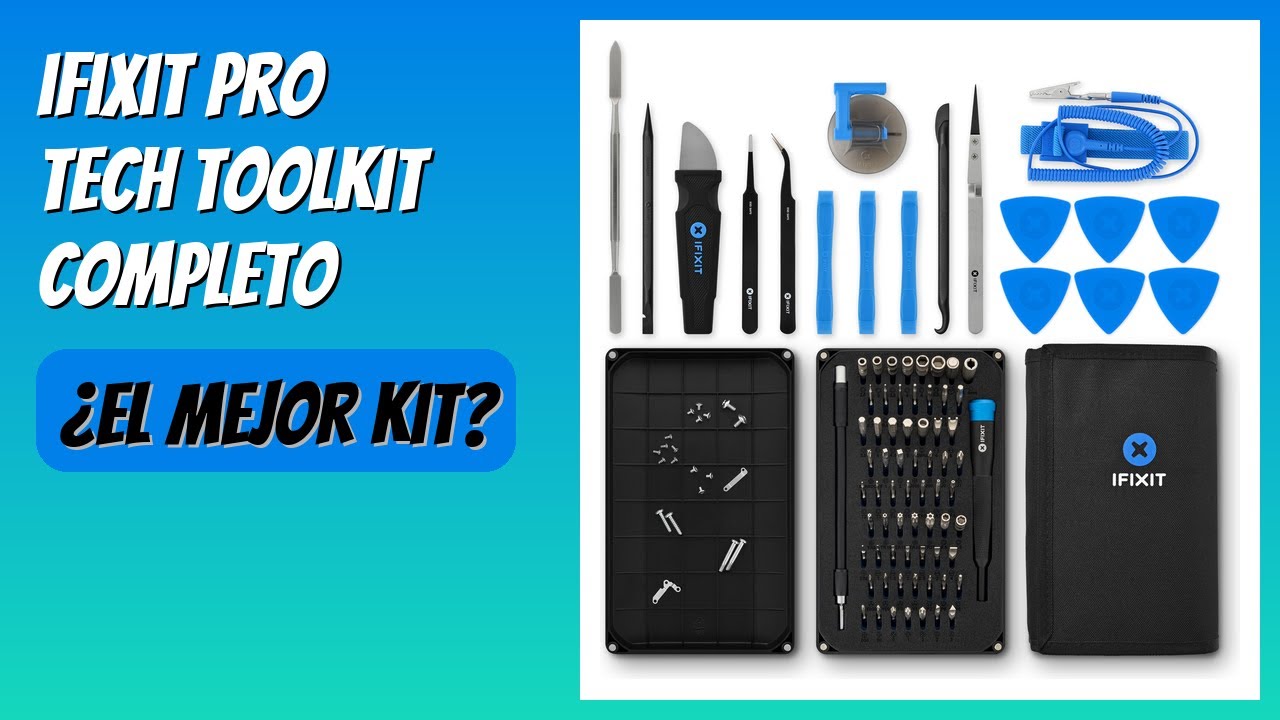 RESEÑA (2026) : iFixit Pro Tech Toolkit Completo. DETALLES