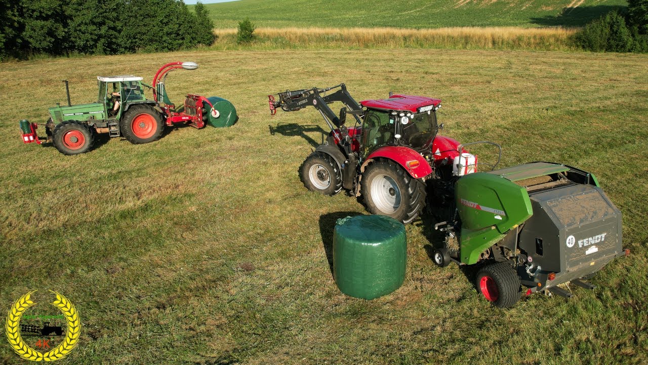 BIO Heulage | Siloballen | Pressen und Wickeln | Fendt | Case IH | Welger | Claas