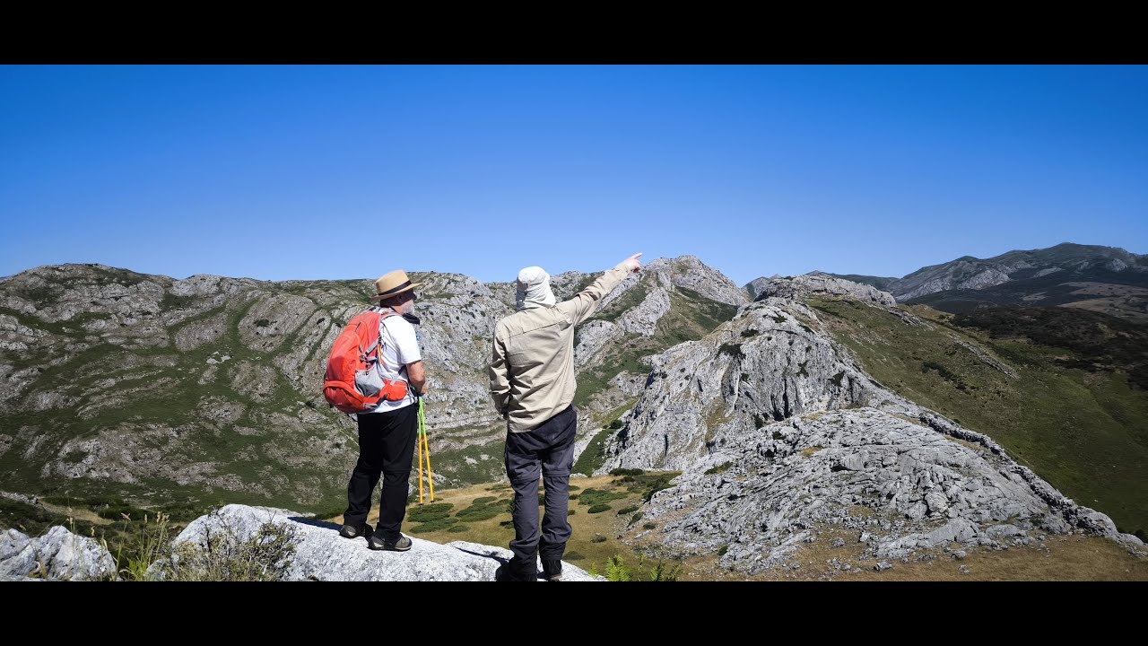 Peña Rabinas y Pico la Orvia desde El Puerto de Somiedo