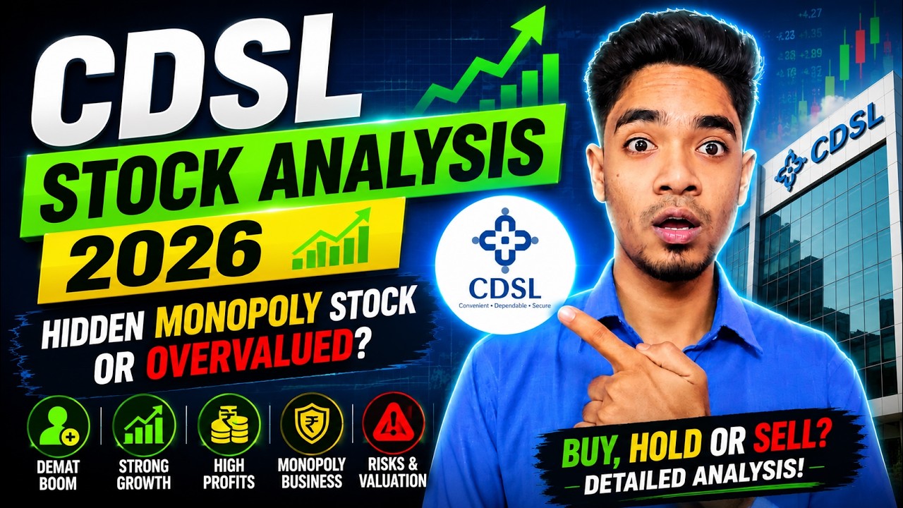 CDSL Stock: India's Hidden Monopoly or a Bubble About to Burst⚡?
