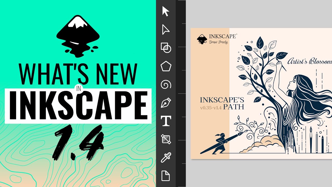 Что нового в Inkscape 1.4 | Не пропустите эти невероятные обновления!