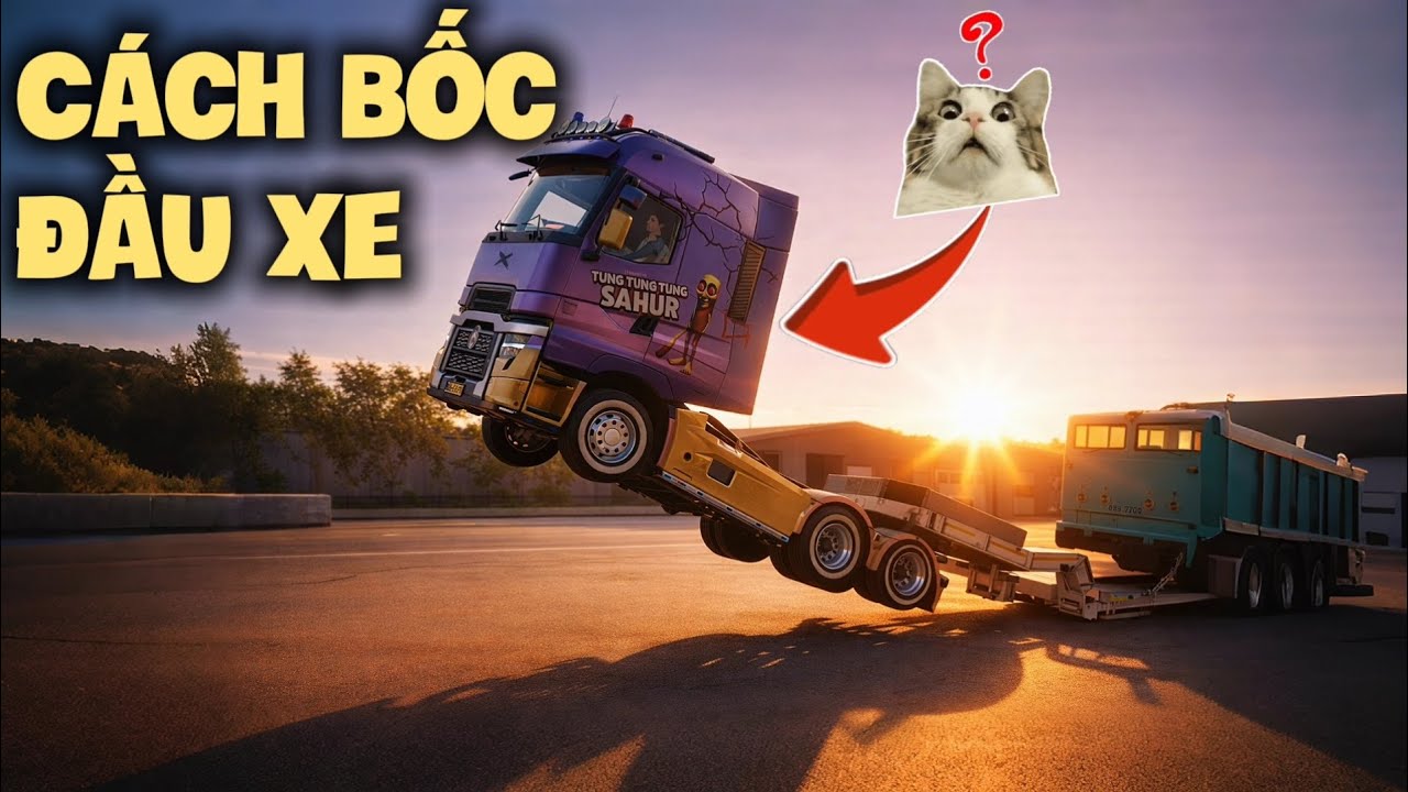 😱 Lanh Driver Phát Hiện Cách Bốc Đầu Trong Truckers Of Europe 3