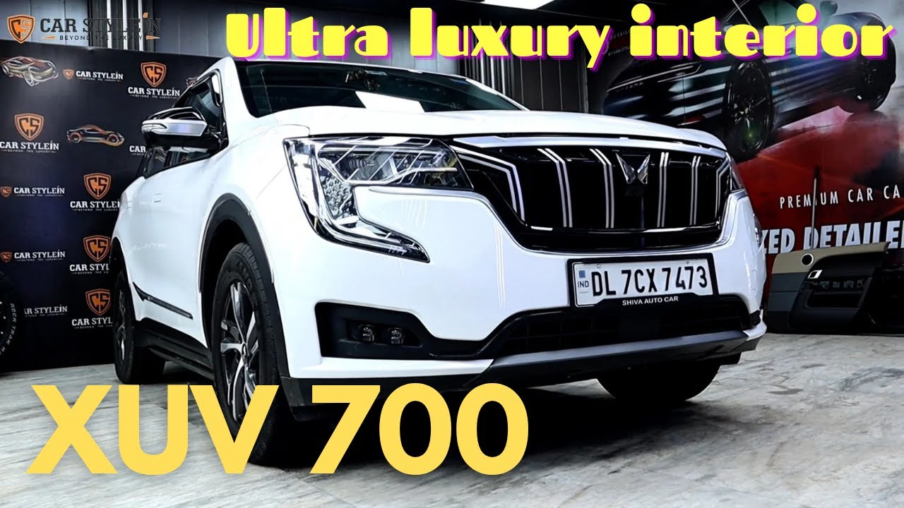 XUV700 Interior Modification || Mahindra XUV700 Best Interior Modification at @CarStylein
