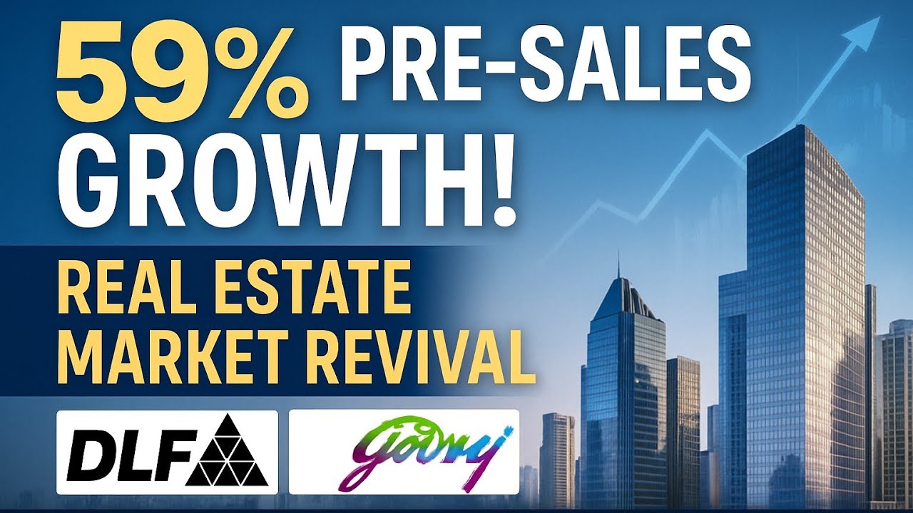 Realty Firms Record 59% Pre-Sales Growth in Q1 FY26 | Real Estate Market Revival Explained
