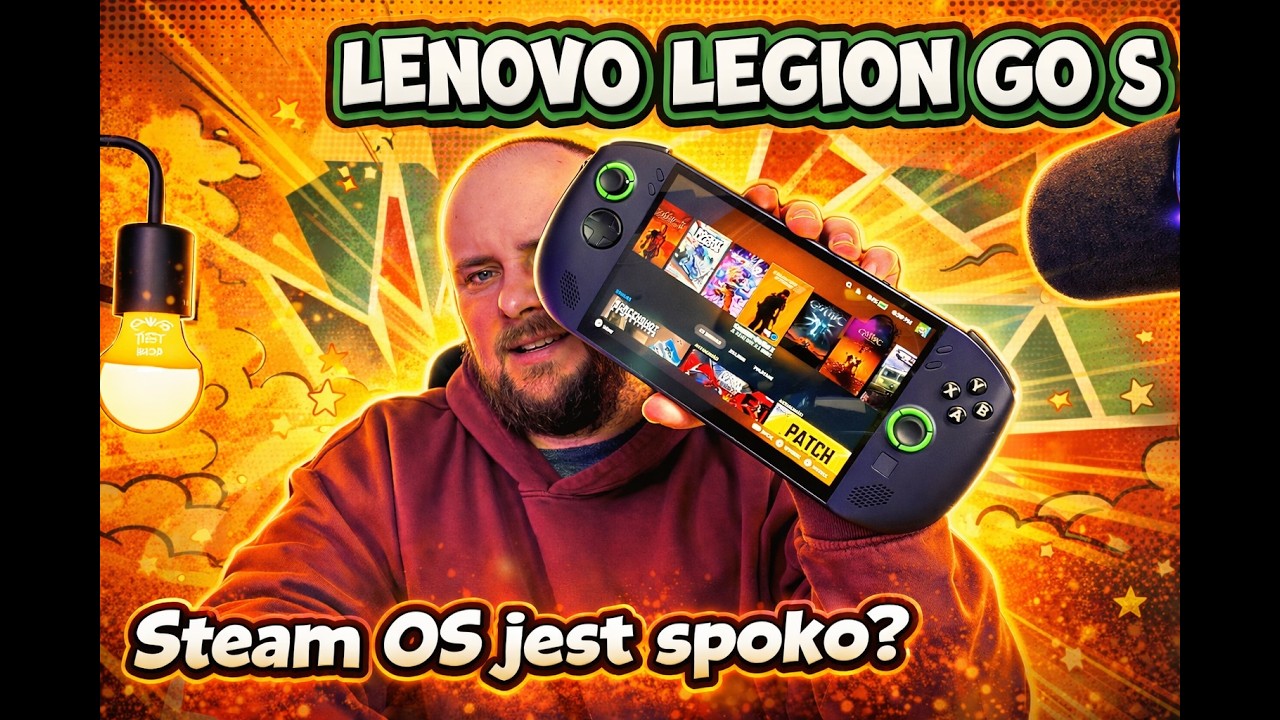 Lenovo Legion Go S Steam OS to w końcu dobra mobilna konsola!