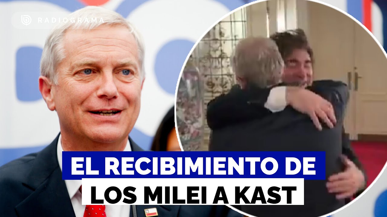 El entusiasta recibimiento de los Milei a Kast y las palabras tras la reunión en Argentina