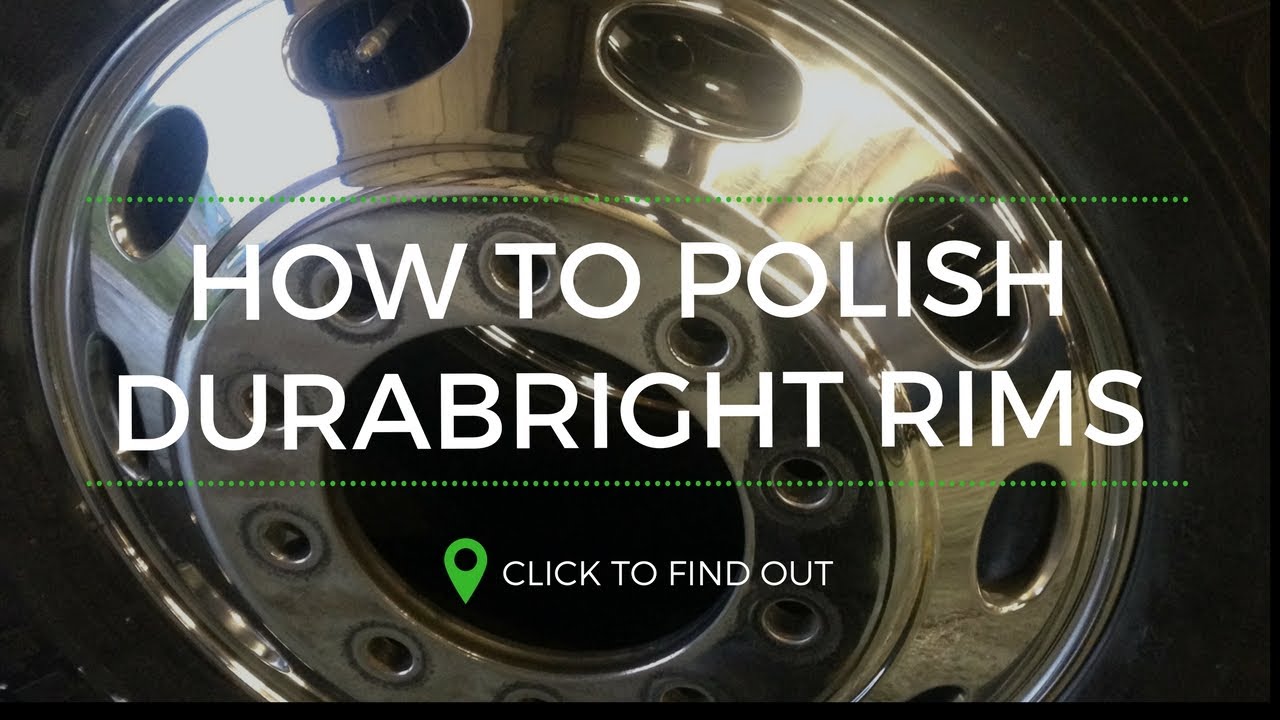 how to polish aluminum durabright rims