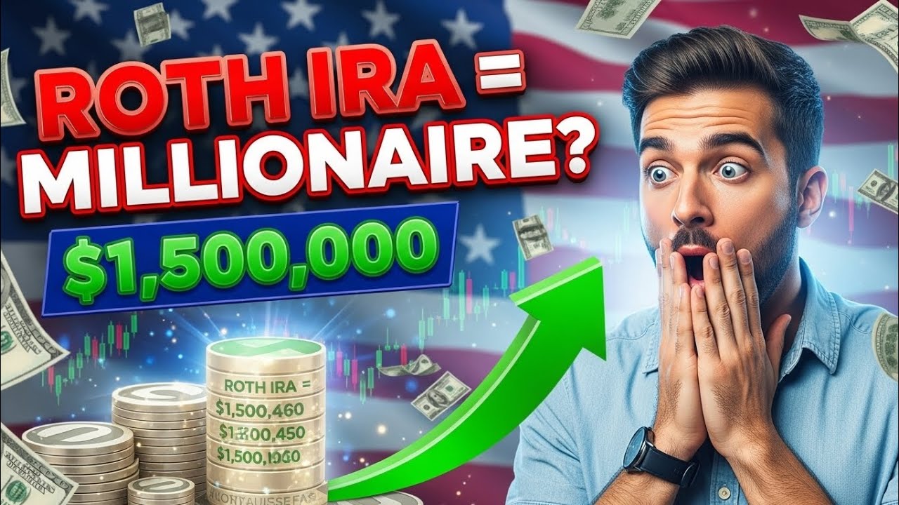 How a Roth IRA Can Make You a Millionaire (Real Math Breakdown for Americans)