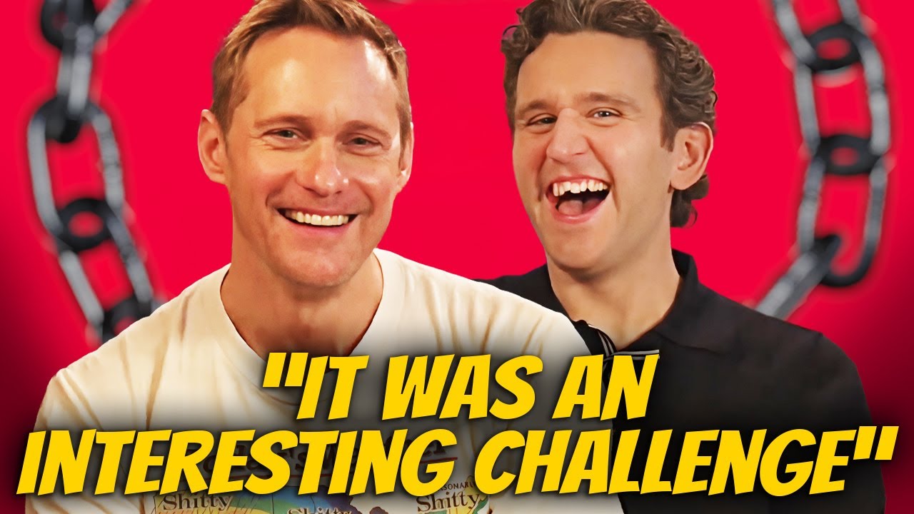 Alexander Skarsgård & Harry Melling on PILLION | A24’s Bold Romance Explained