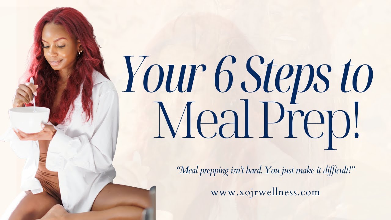 How to Meal Prep | Your Six Steps to Meal Prepping: For Beginners | Meal Prep Ideas for the Week