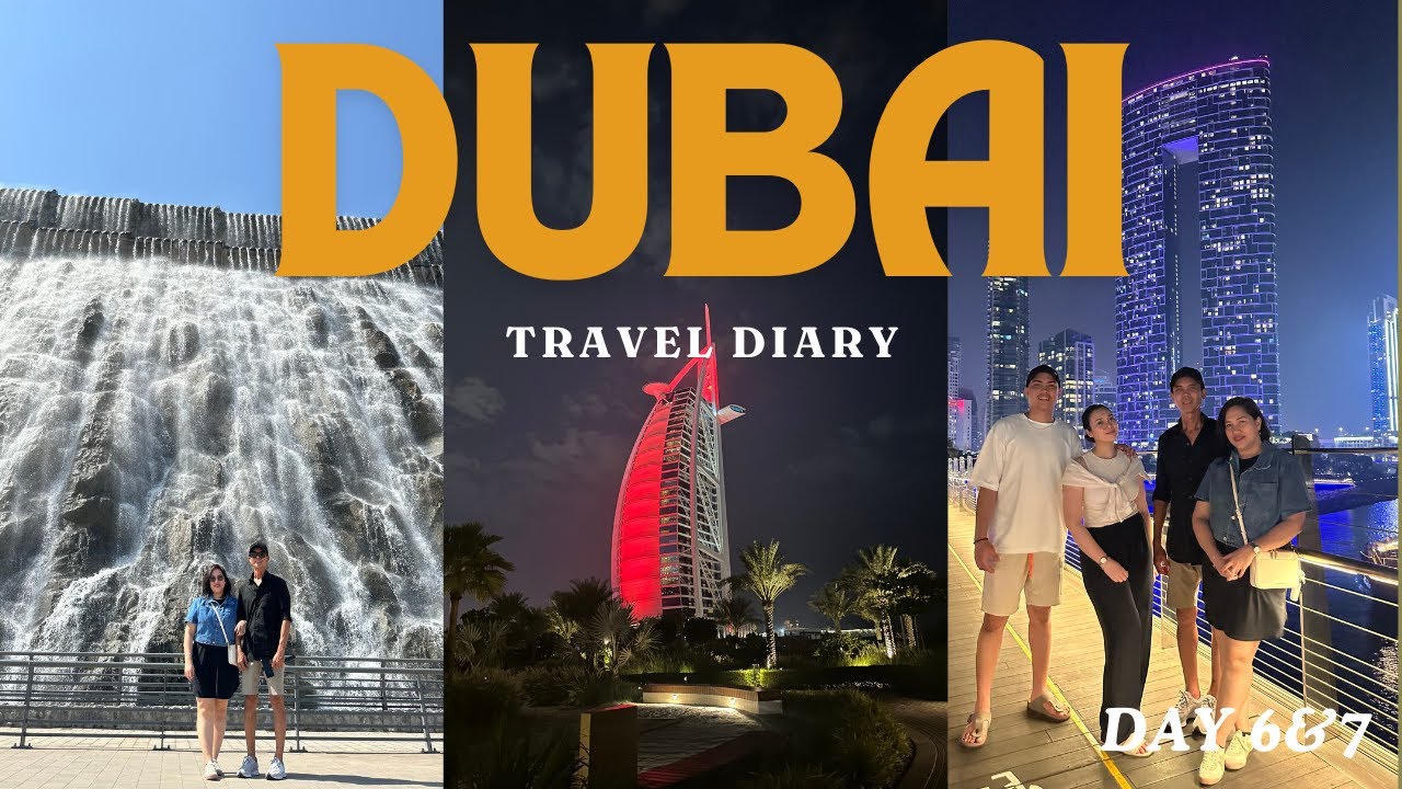 DUBAI Travel Diary 4 - Khorfakkan, City Walk, Burj Al Arab, Bluewaters