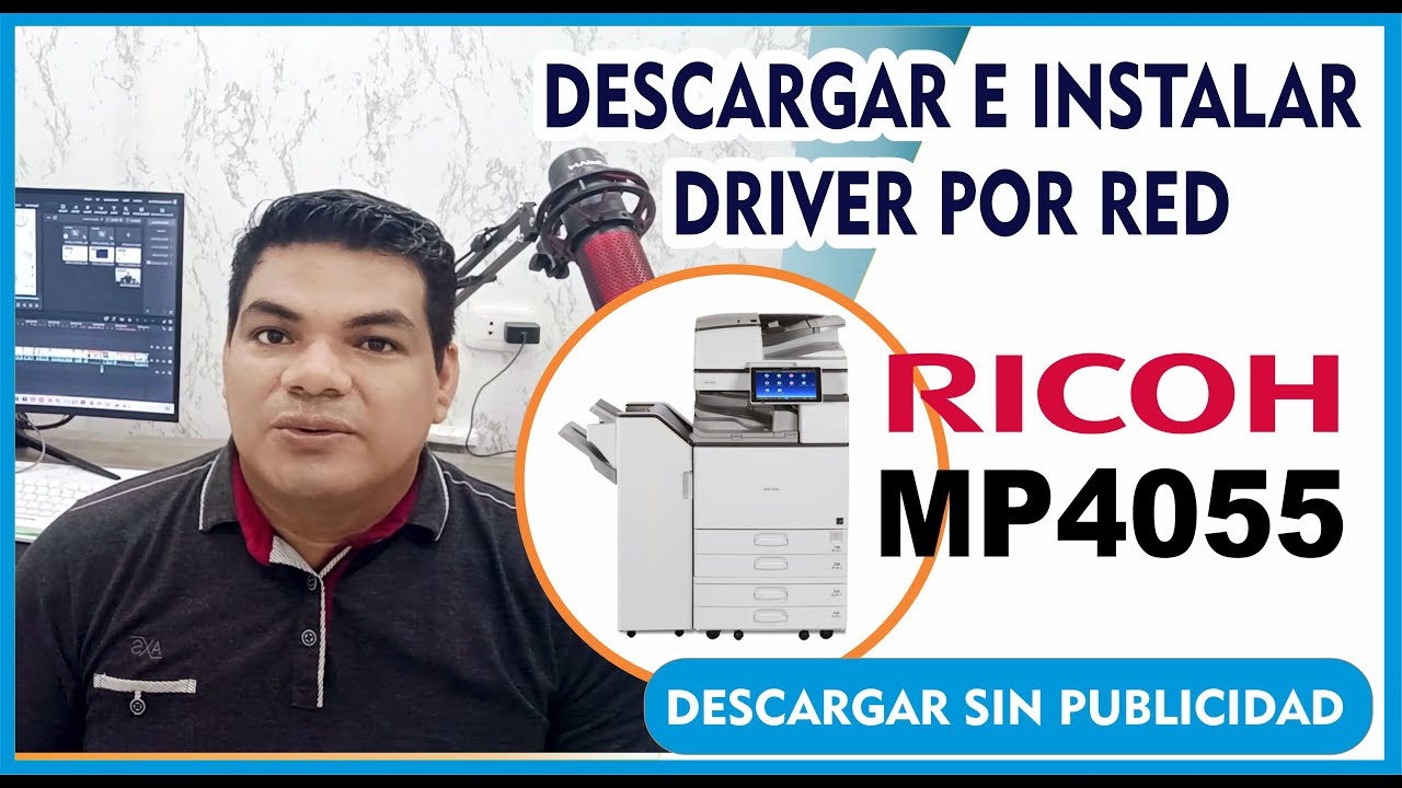 Descargar e Instalar Driver Impresora RICOH MP4055