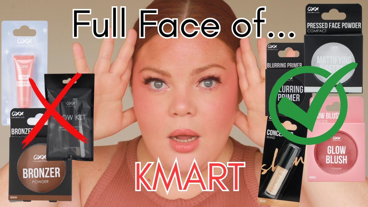 Full Face of NEW KMART Makeup | OXX Cosmetics | Australian Makeup