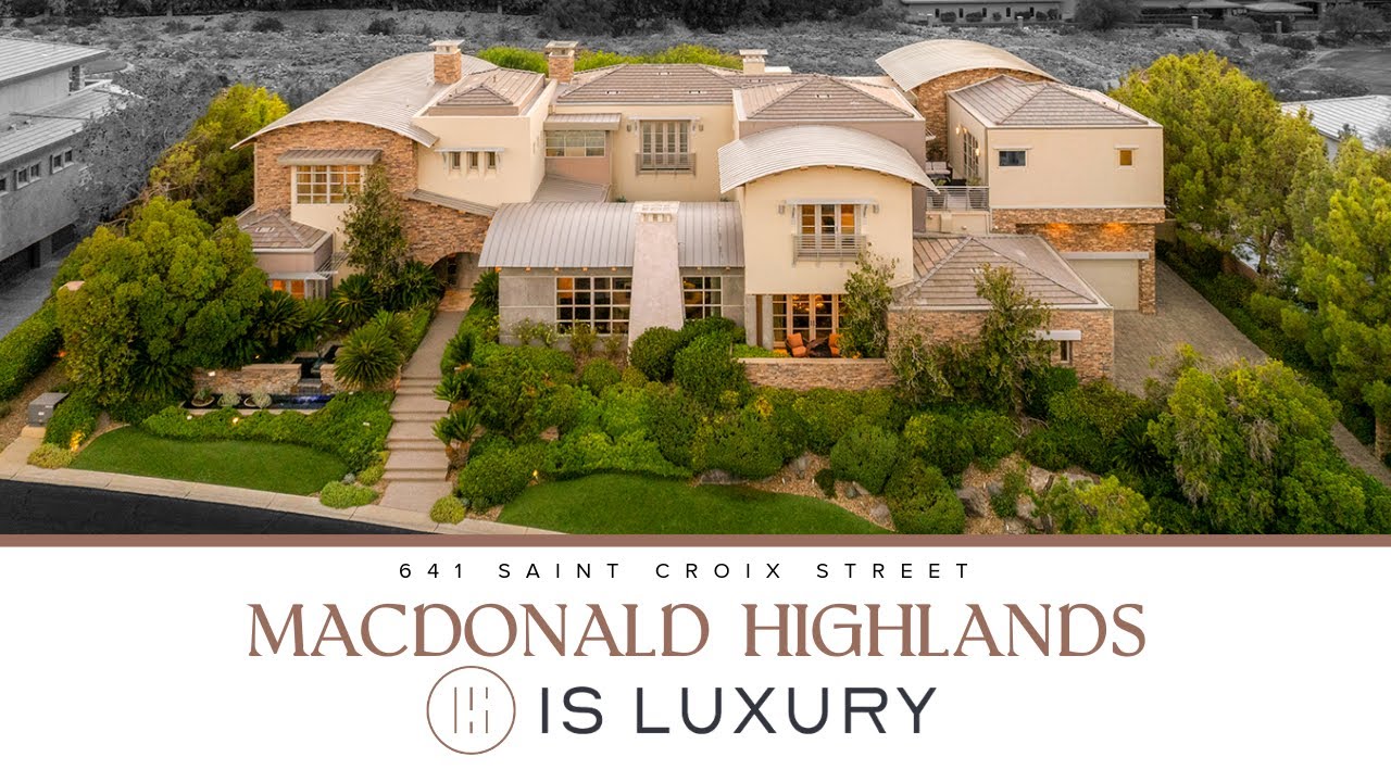 641 Saint Croix Street | MacDonald Highlands, Henderson | IS LUXURY