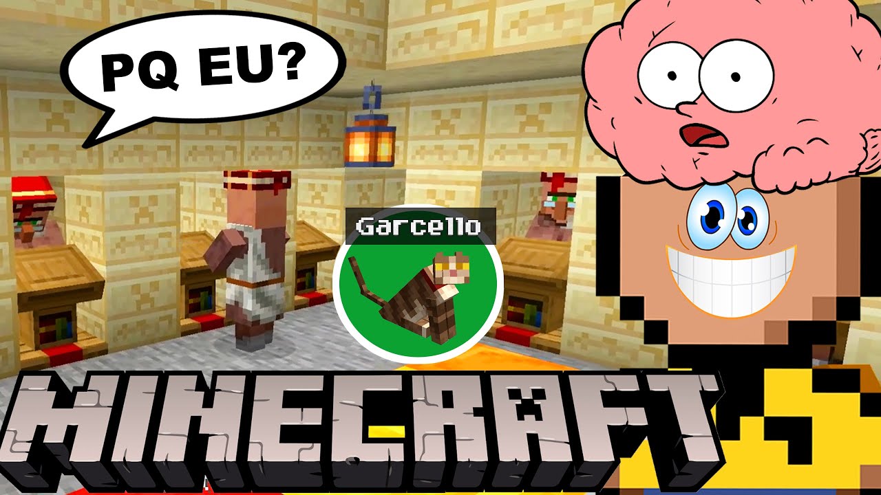 ̶U̶M̶A̶ ̶P̶R̶I̶S̶Ã̶O̶   UM HOTEL CONFORTÁVEL PARA OS VILLAGERS (Minecraft Zero Mortes • E42)