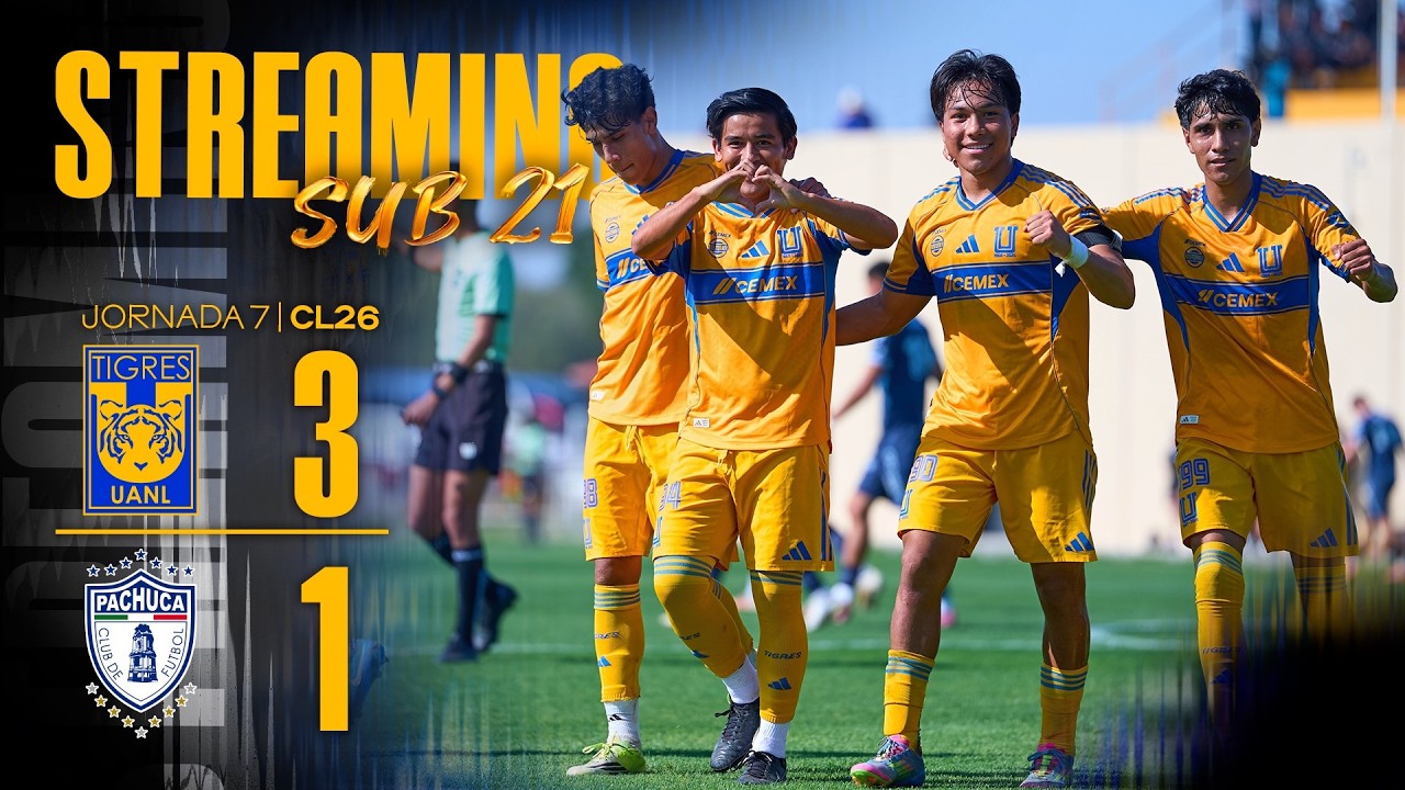 Tigres vs. Pachuca | Sub-21 | Jornada 7 | Clausura 2026
