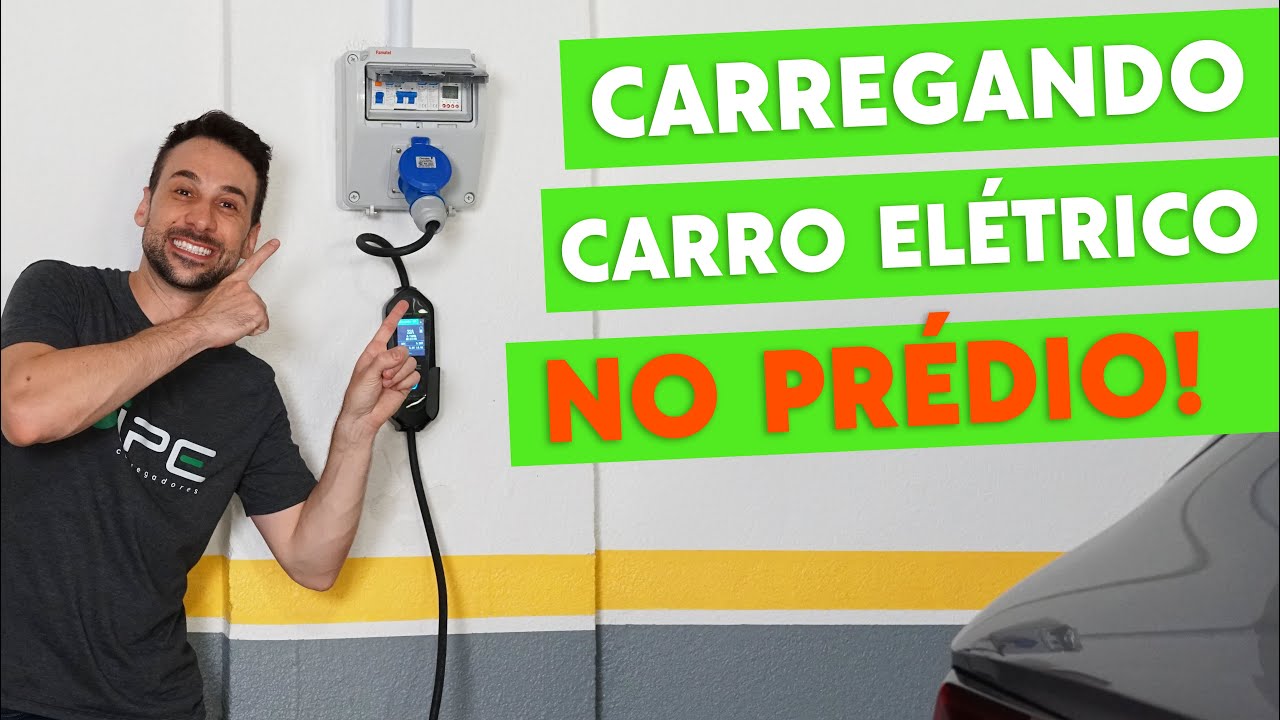 CARREGANDO CARRO ELÉTRICO NO PRÉDIO! SOLUÇÃO DEFINITIVA! | IPE CARREGADORES