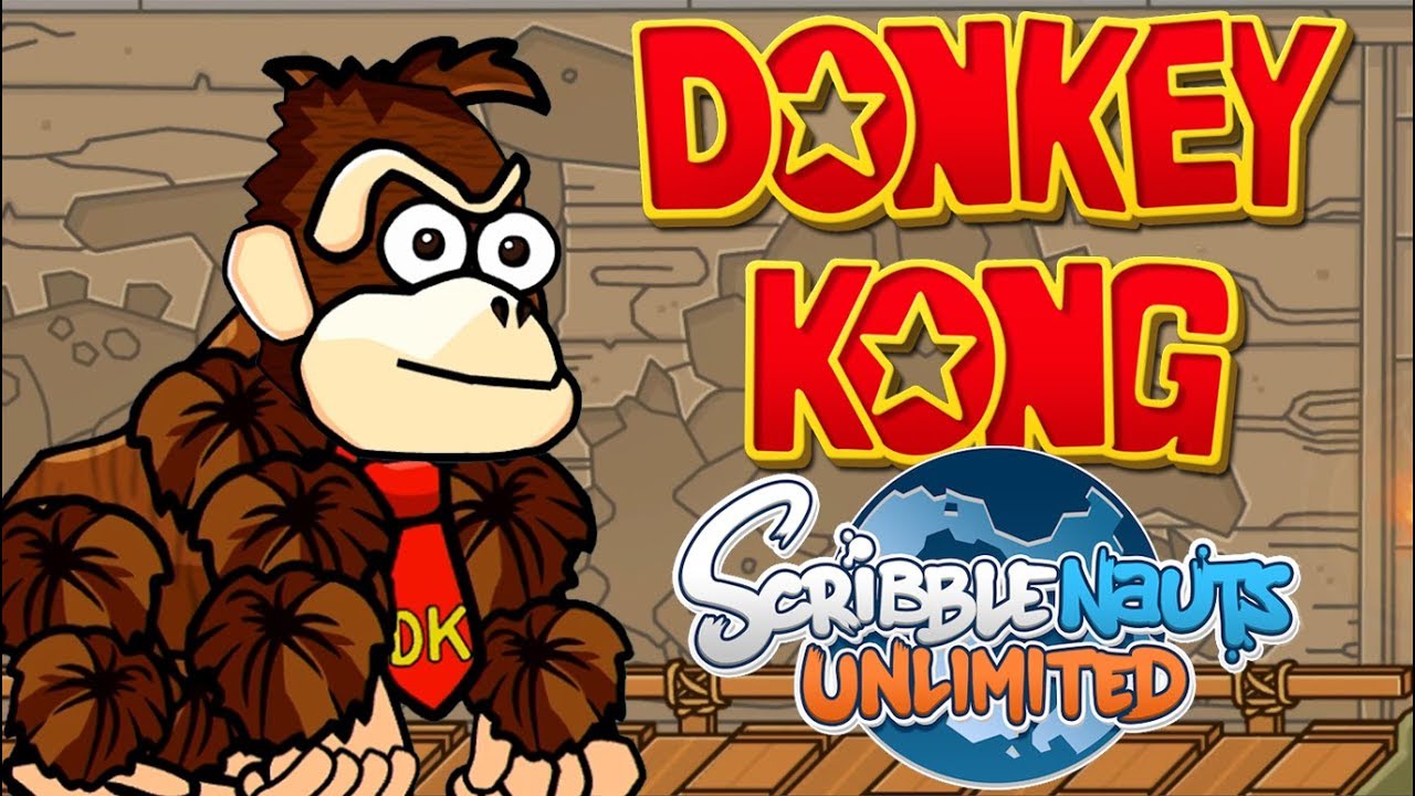 Scribblenauts Unlimited 266 DONKEY KONG Remake