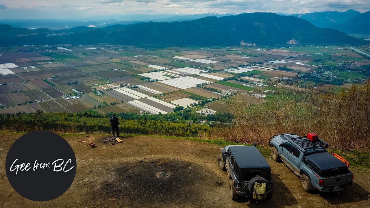 Beautiful Views 1HR Away from Home at Vedder Mountain | Jeep JKU & Toyota Tacoma Overland Adventure