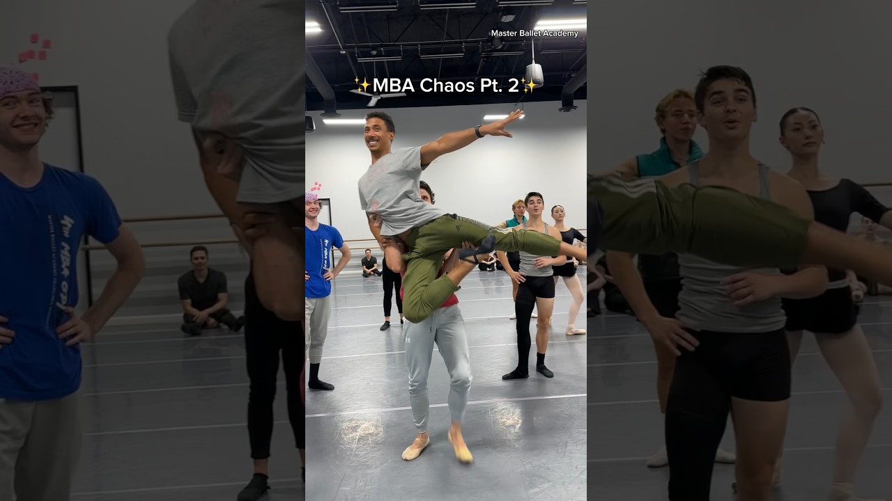 MBA CHAOS PT. 2 ✨😂 #ballet #dancer #dance #balletdance #classicaldance #ballerina