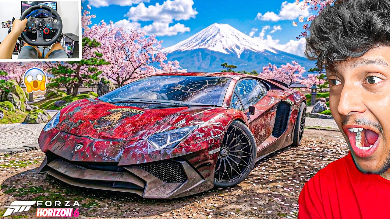 Rebuilding LAMBORGHINI AVENTADOR to WORLD's FASTEST CAR! 🔥 Forza Horizon 6 | LOGITECH G29
