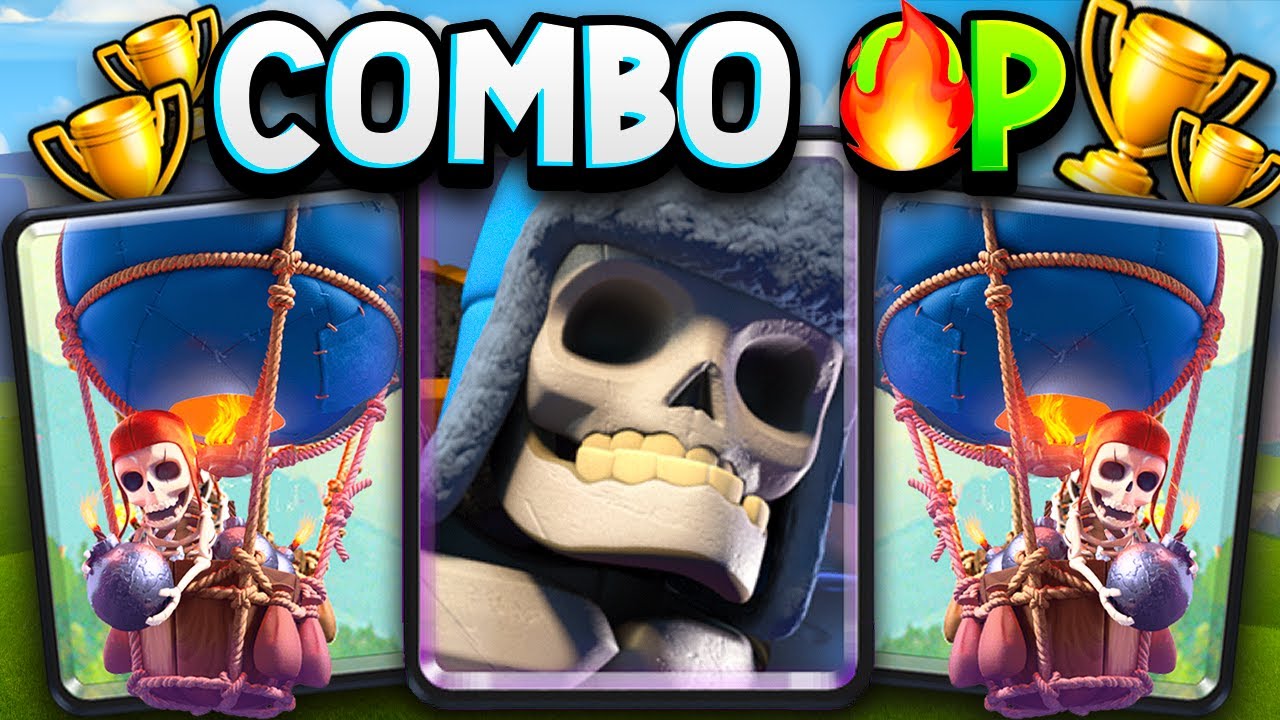 ARRASANDO CON EL NUEVO MAZO DE GLOBO & ESQUELETO GIGANTE | CLASH ROYALE