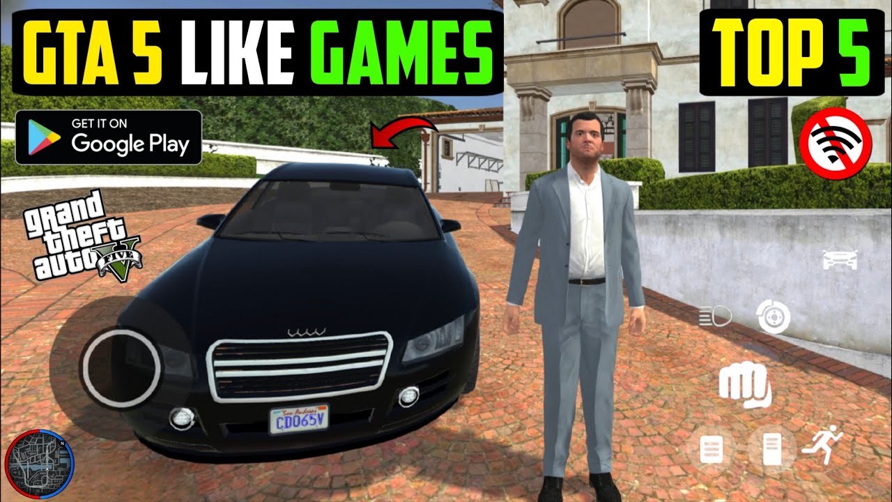 TOP 5 BEST GAMES LIKE GTA 5 FOR ANDROID/IOS 2025 | BEST GTA V FAN MADE GAMES FOR MOBILE 