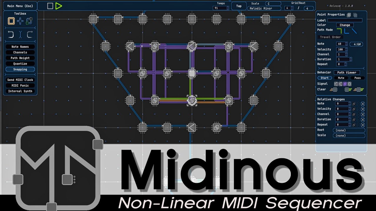 Midinous — новый MIDI-секвенсор