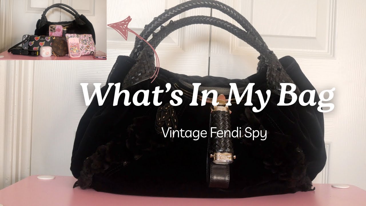 What's In My Bag | Vintage Fendi Spy