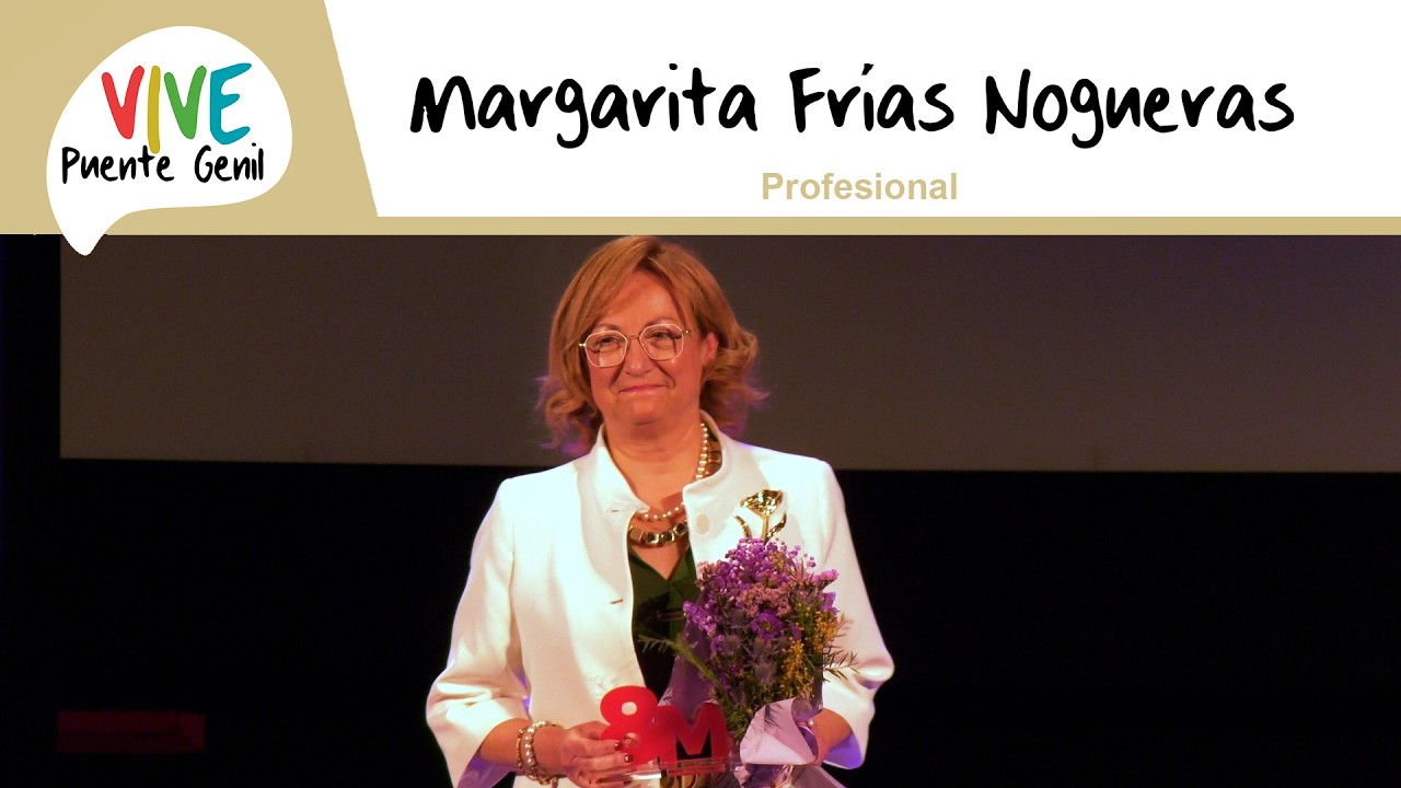 Margarita Frías Nogueras - Reconocimiento Día de las Mujeres 2026