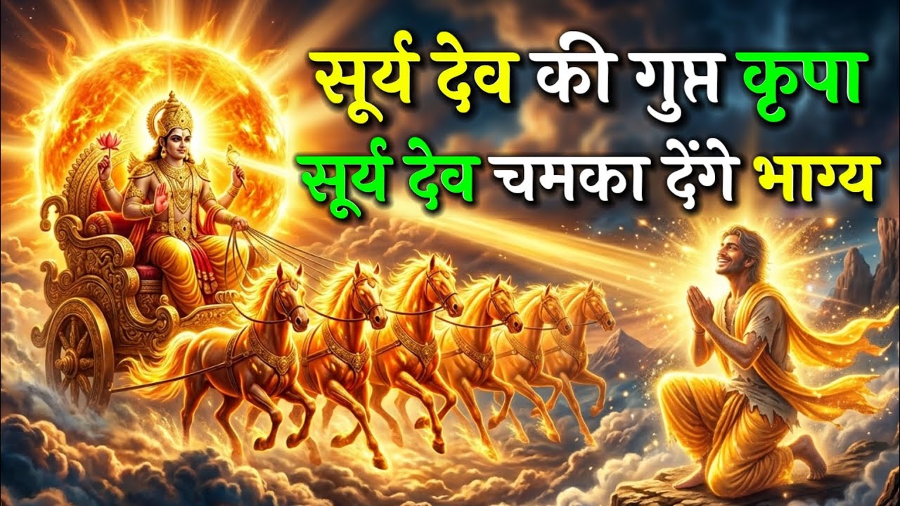सुबह सूरज को जल देने का रहस्य | सूर्य देव की कृपा से चमक उठेगा भाग्य